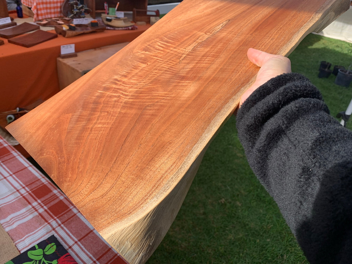 Live Edge Charcuterie Serving Platter