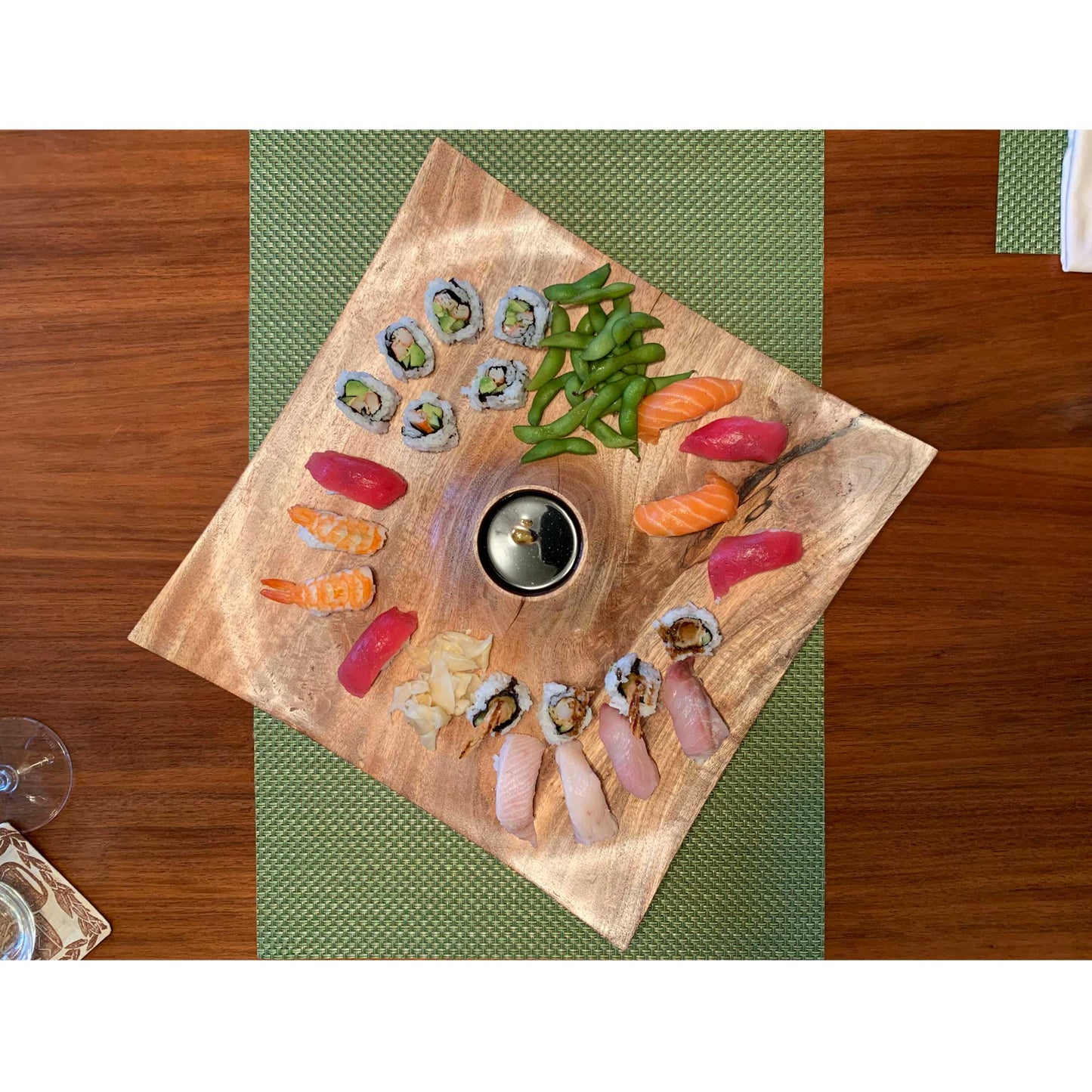 Wood Sushi Platter