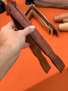 Wood Kitchen Tongs