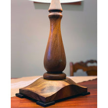 Load image into Gallery viewer, Monkeypod Table Lamp, Rectangular Base