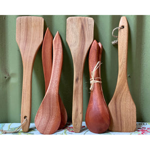 Wooden Salad Servers Set