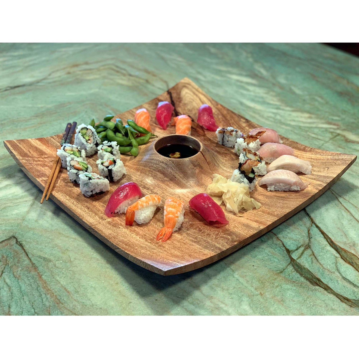 Wood Sushi Platter