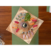 Load image into Gallery viewer, Wood Sushi Platter